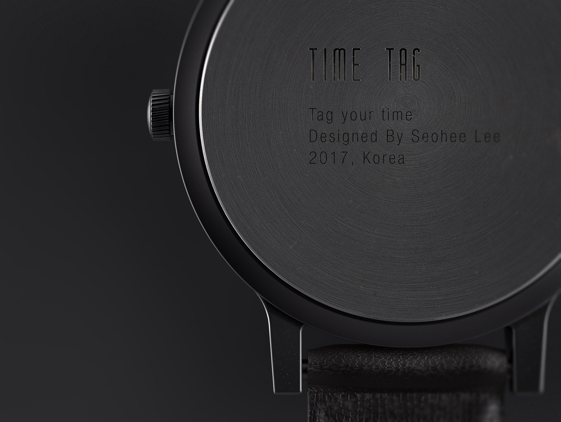 Time Tag Watch laser engravings